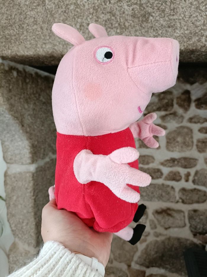 Peluche Peppa pig électronique - photo numéro 2