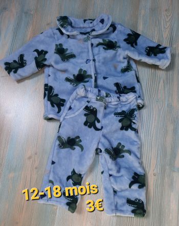 Ensemble pyjama polaire 