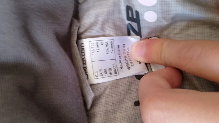 #manu_7896fille12ans manteau doudoune - photo numéro 5