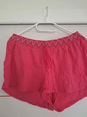 Short léger rose taille xl