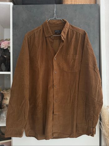 Chemise effet daim
