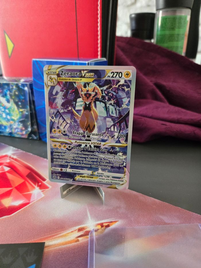 Carte Zeraora vstar française