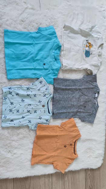 Lot de 5 t shirt