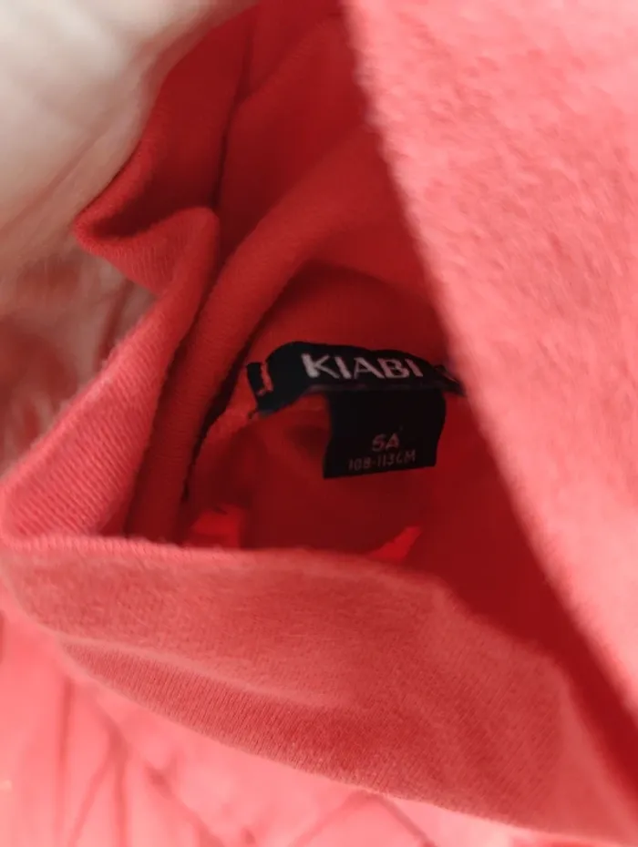 Joli sous pull corail Kiabi - photo numéro 2