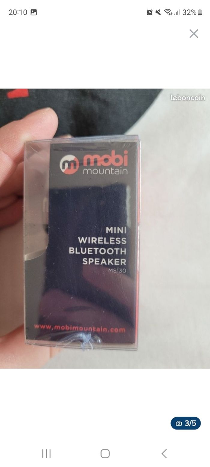 Mini-enceinte Blutooth (sans marque)🌿 - photo numéro 3