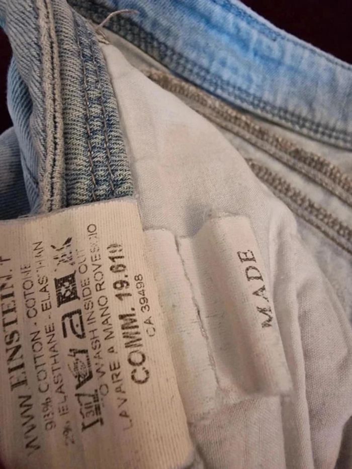 Jean brodé et patchwork Bray Steve Alan - Taille 40 - Très bon état - photo numéro 7