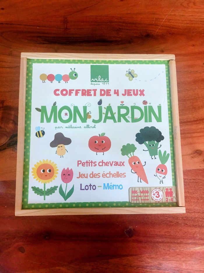 Jeu Vilac《Coffret de 4 jeux》