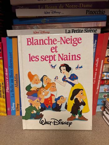 Livre, Disney, Blanche-Neige et les sept nains