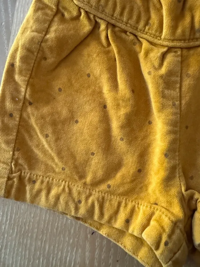 Short velours Kiabi 6 mois - photo numéro 2