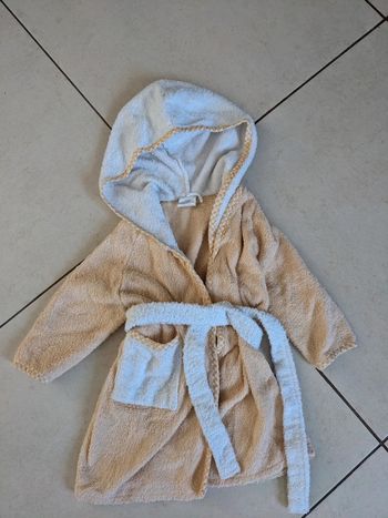 Peignoir de bain garçon 2 ans