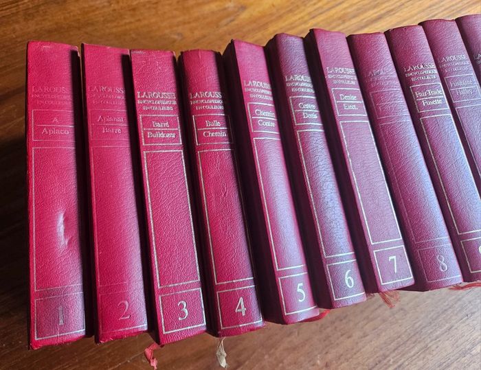 Collection de 22 encyclopédique en couleurs.
Larousse.
En l'état. - photo numéro 3