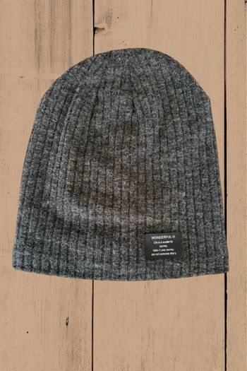 Bonnet d’hiver mixte Wonderful – Gris – TU – Neuf