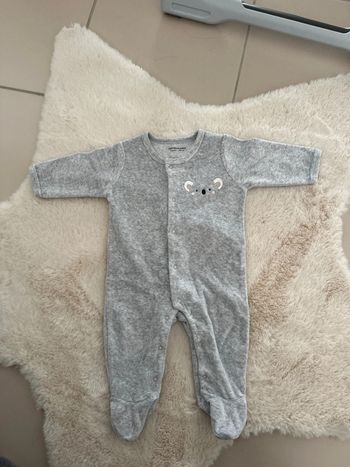Pyjama velours 3 mois