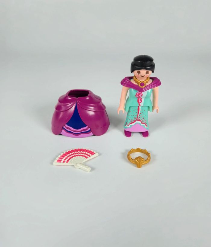 Playmobil Princesse Robe rose et éventail - photo numéro 5