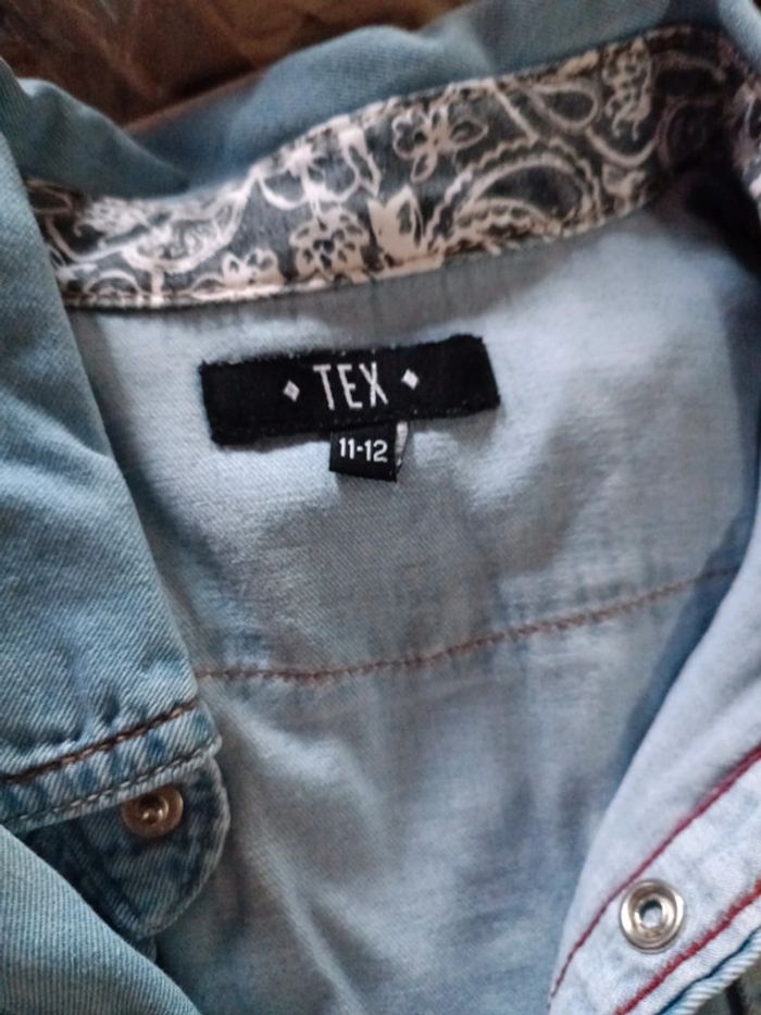 Chemise en jeans 11/13 ans - photo numéro 6