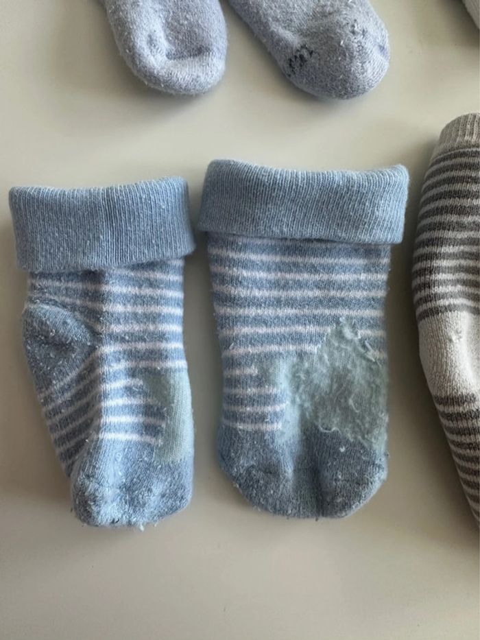 Lot de 4 paires de chaussettes bébé épaisses - taille 15/18 - photo numéro 5