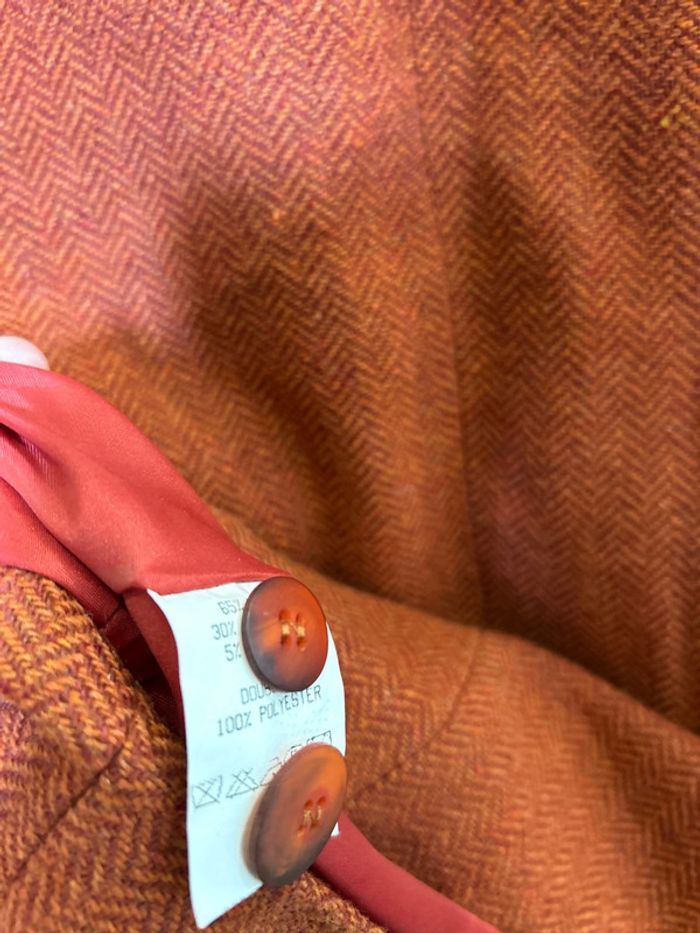 manteau influx taille 40 orange - photo numéro 5