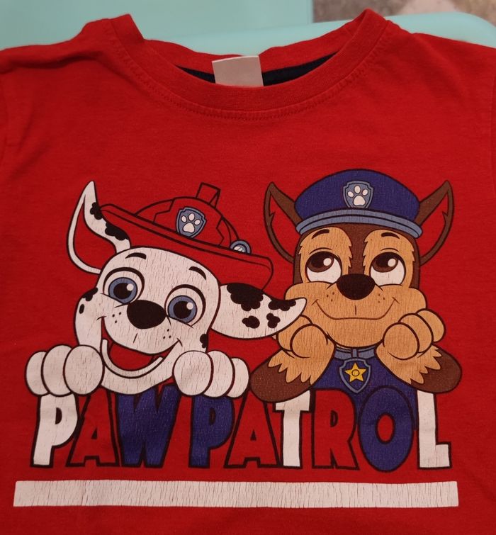 Lot de tee shirt 🧸 de la  Pat patrouille 🐾 3 ans 🐶 - photo numéro 4