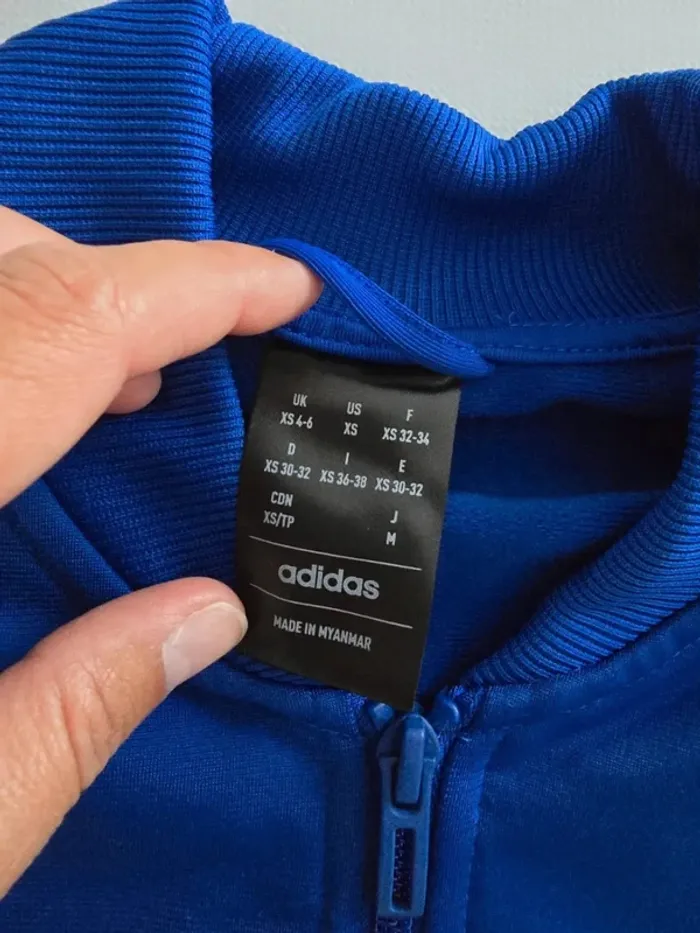 Ensemble jogging adidas bleu - photo numéro 4