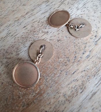 Boutons de manchette vintage