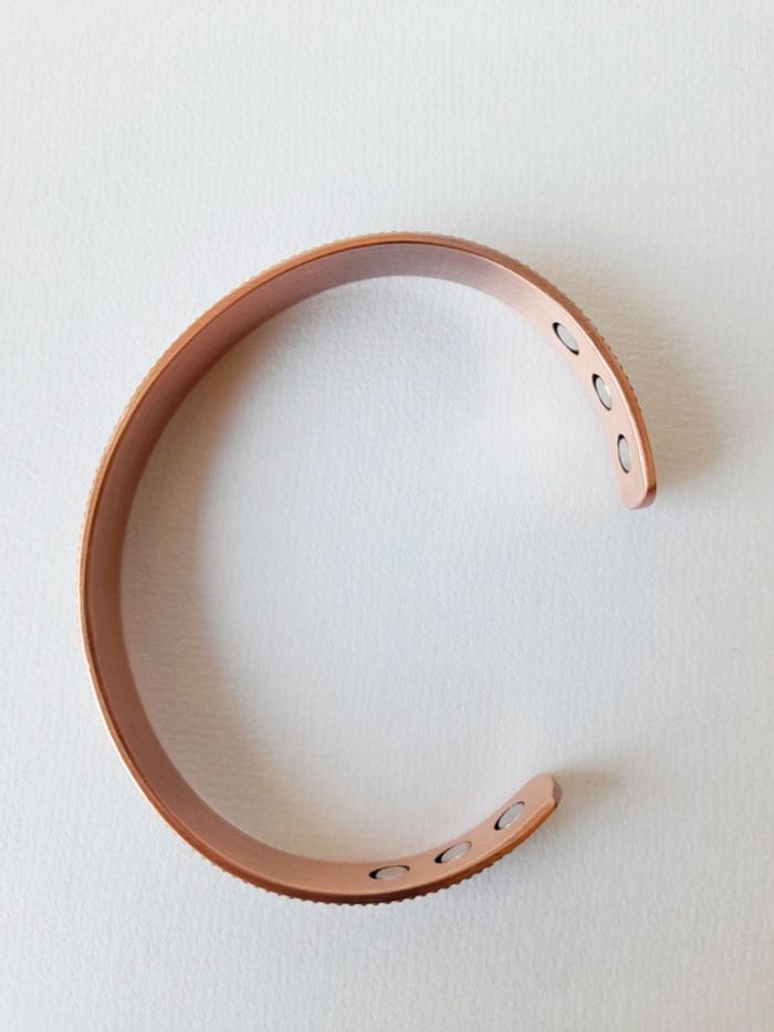 Bracelet bronze fleuri - photo numéro 4