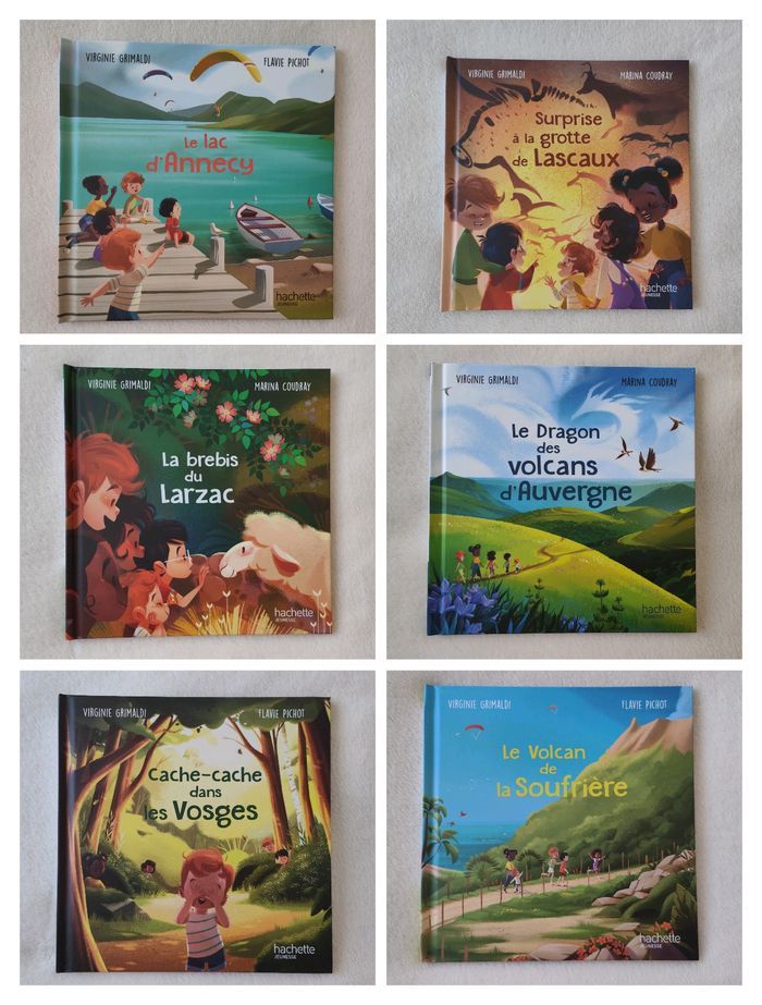 NEUFS Lot de 6 livres  collection Mc Donalds
éditions Hachette Jeunesse