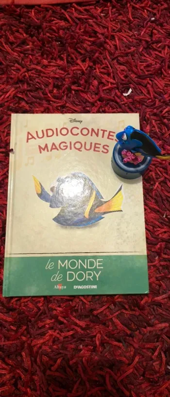Dory livre+figurine audioconte magique Disney Altaya audio conte audio compte