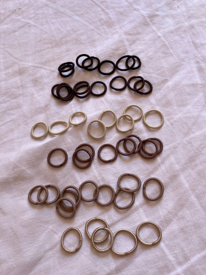 Lot élastique cheveux - photo numéro 2