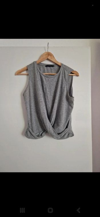 Tee shirt gris vero moda