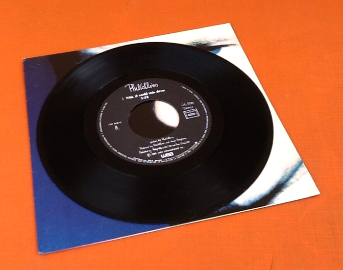 Vinyle 45 tours Phil Collins I wish it would rain down (1989) - photo numéro 5