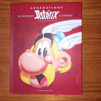 Livre Asterix "L'album hommage "