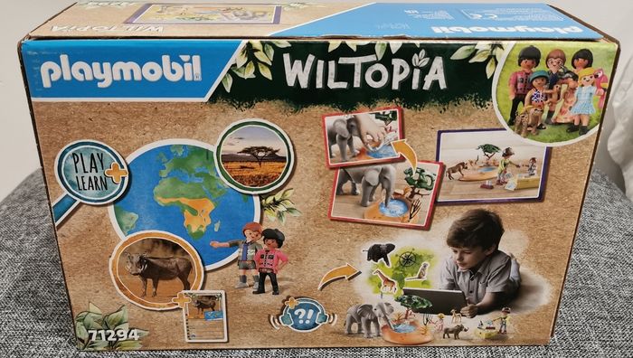 Playmobil 71294 Explorateurs avec Animaux de la Savane neuf jms ouvert - photo numéro 3