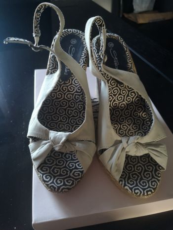 Sandales beige