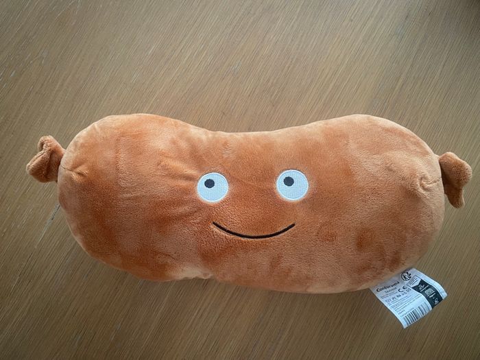 Peluche saucisse