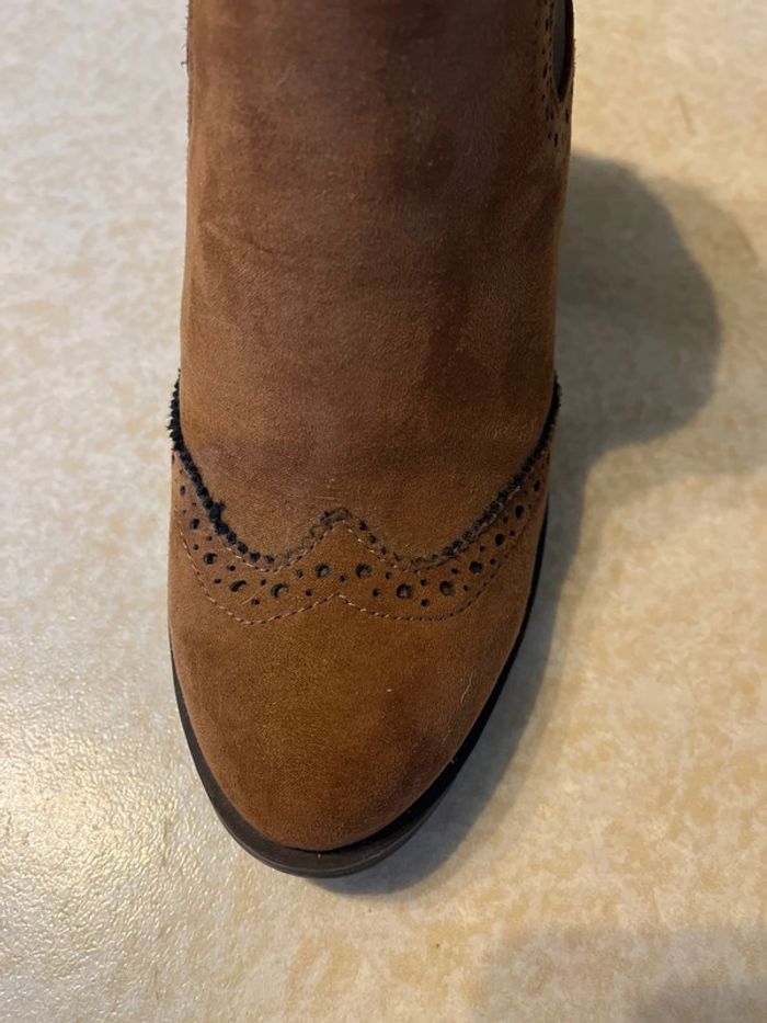 Bottines camel - photo numéro 2