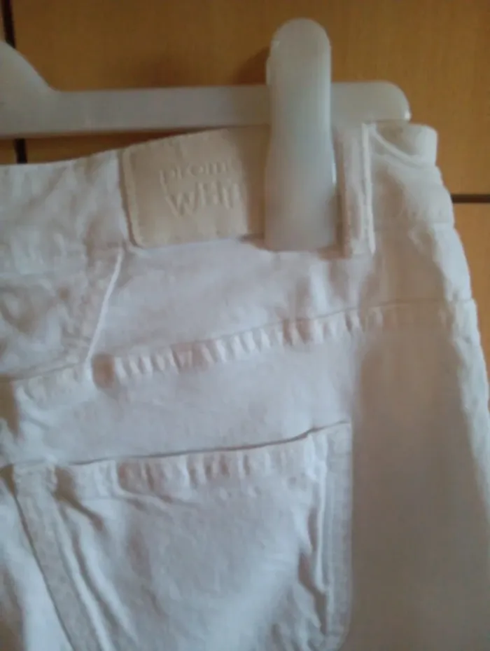 Jeans blanc Pro Mod 7/8 - photo numéro 5