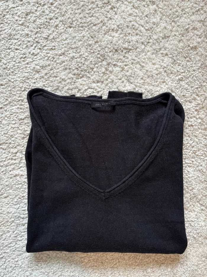 Léger pull noir IKKS