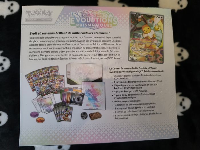 Coffret dresseur d'élite pokémon Évolutions Prismatiques - photo numéro 3