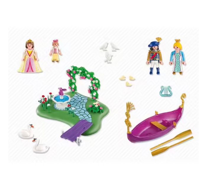 Playmobil 5456 Princess - Ilot Des Princesses Et Gondole - photo numéro 8