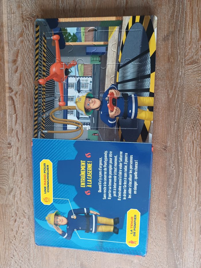 livre puzzle sam le pompier - photo numéro 4