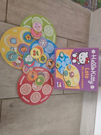 Jeu loto Hello Kity + pêche