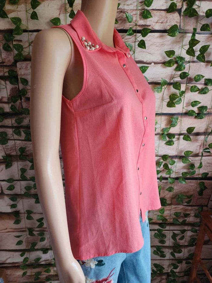 🌸Blouse rose Pimkie Taille 38🌸 - photo numéro 3