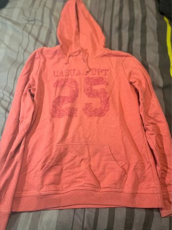 Sweat à capuche rose neuf