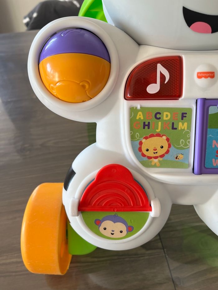 Trotteur musical  zebre bébé - photo numéro 5