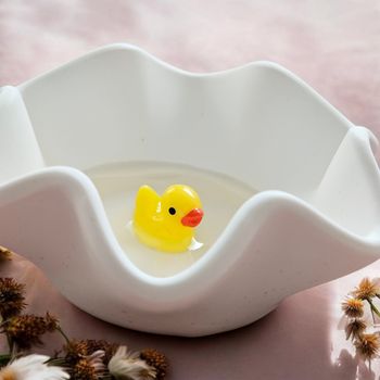 Pot à bijoux canard original ! Vide-poche mignon fait main – Idée cadeau originale