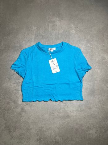 Tee shirt cour bleu Jennifer taille M