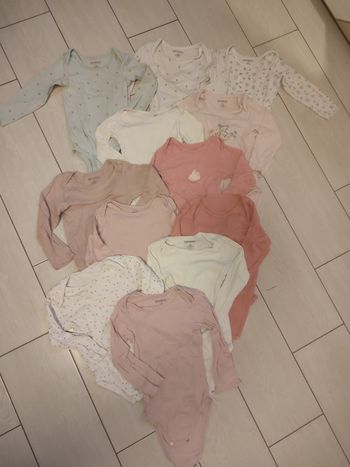 Lots de 12 bodies 