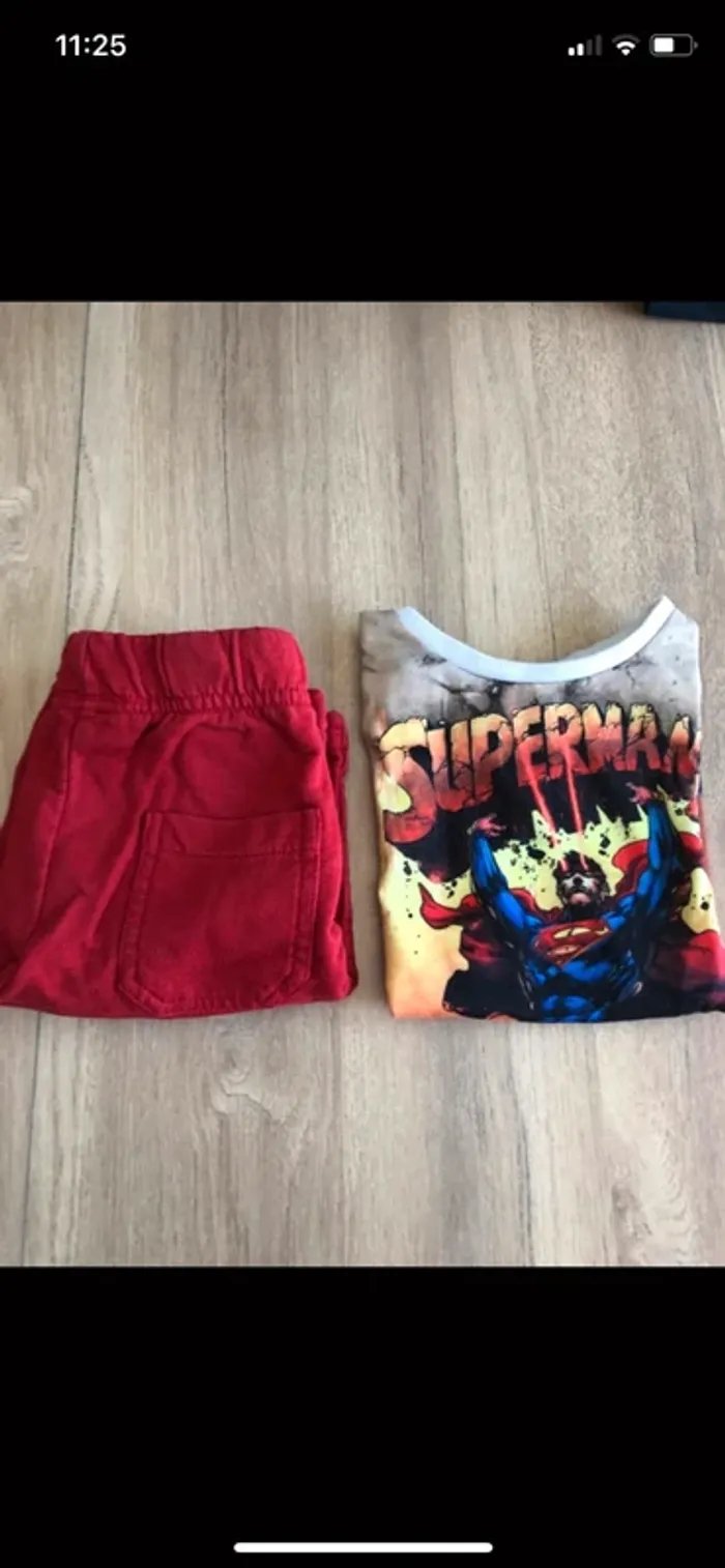 Ensemble superman taille 3 ans - photo numéro 5