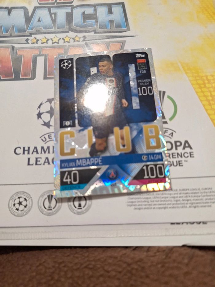 Boite topps match attax 22 23 - photo numéro 3