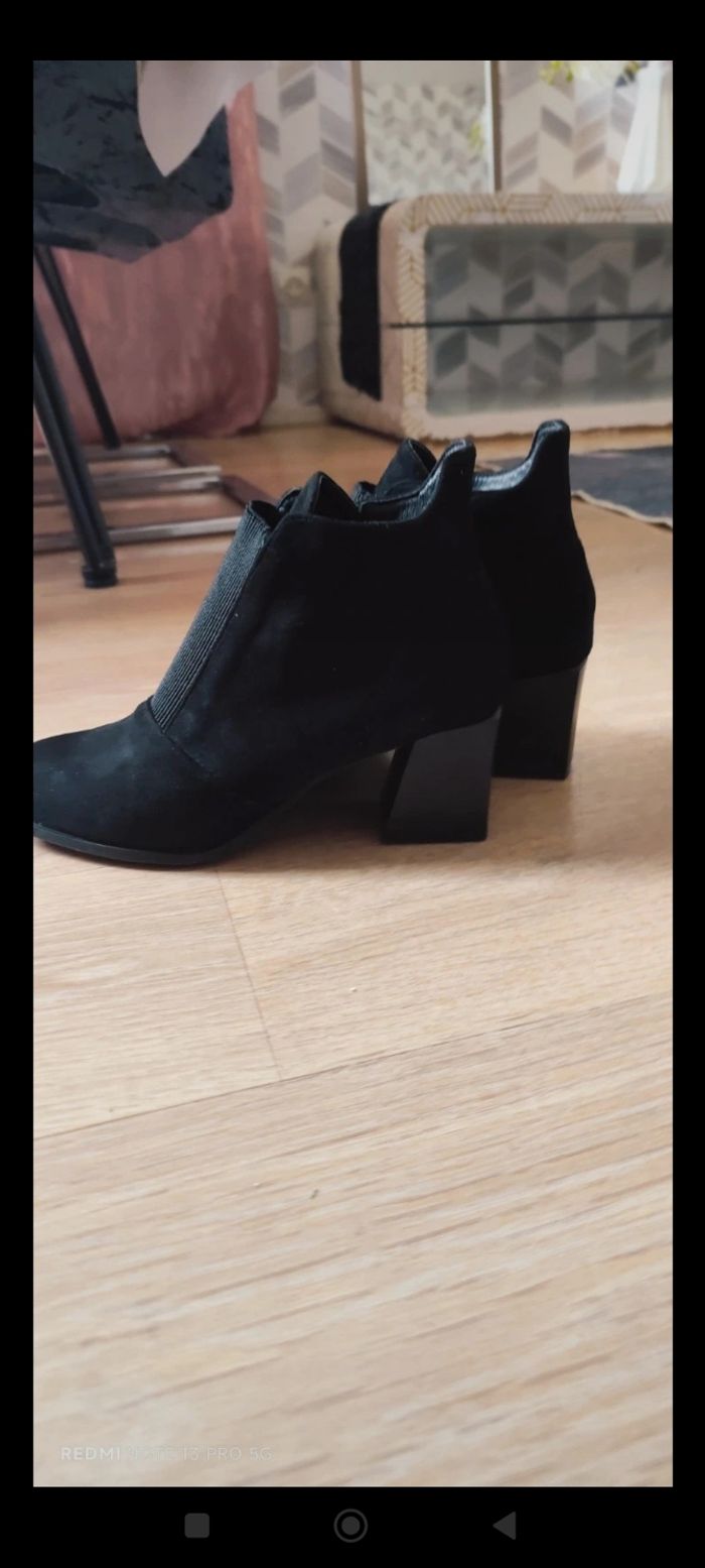 Bottines femme noir - photo numéro 3
